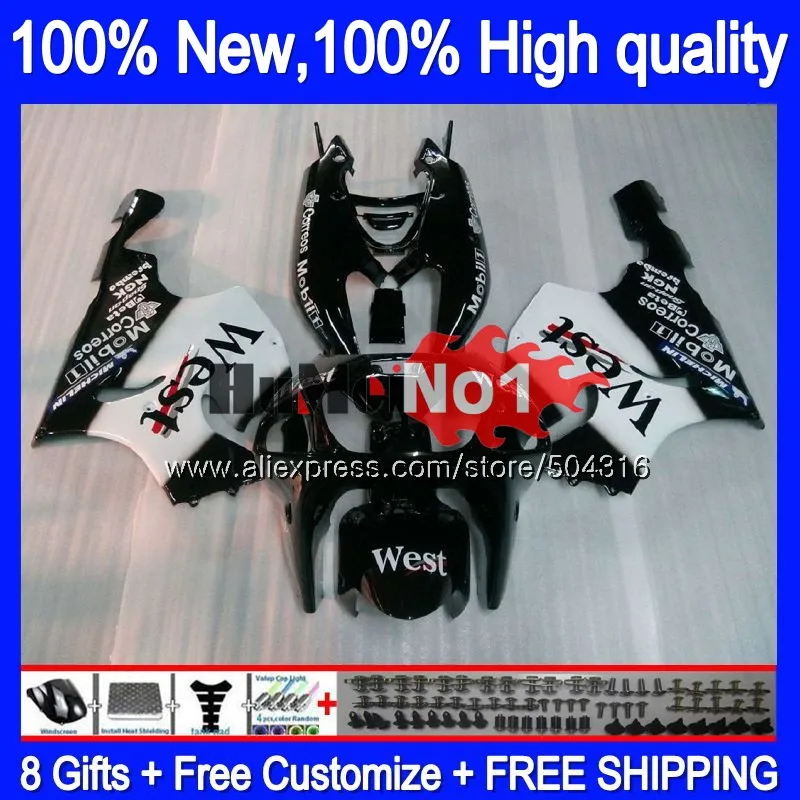 

Body For KAWASAKI ZX 750 7 R ZX-7R ZX-750 Black West 52MC.13 ZX750 ZX 7R 1996 1997 1998 1999 2003 ZX7R 96 97 98 99 03 Fairing