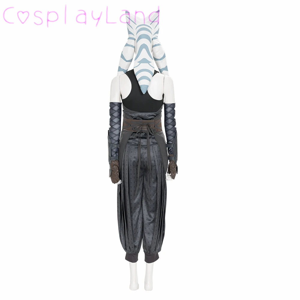 Костюм для косплея мандалор ахсока танно костюм супергероя на Хэллоуин изящная