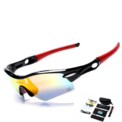 

Outdoor Riding Windproof Glasses Transparent Photochromic Sunglasses Lenses Safety Oculos Ciclismo Cycling Sunglasses EH50GL
