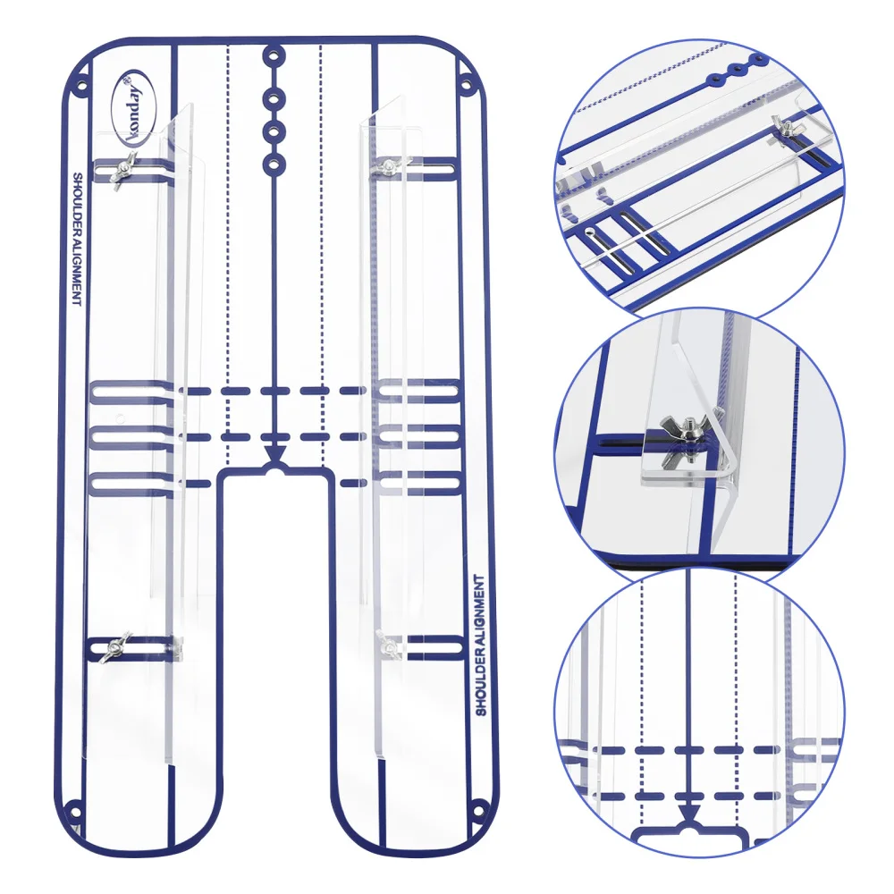 

1 Set Putting Mirror Alignment Swing Trainer Putting Posture Corrector