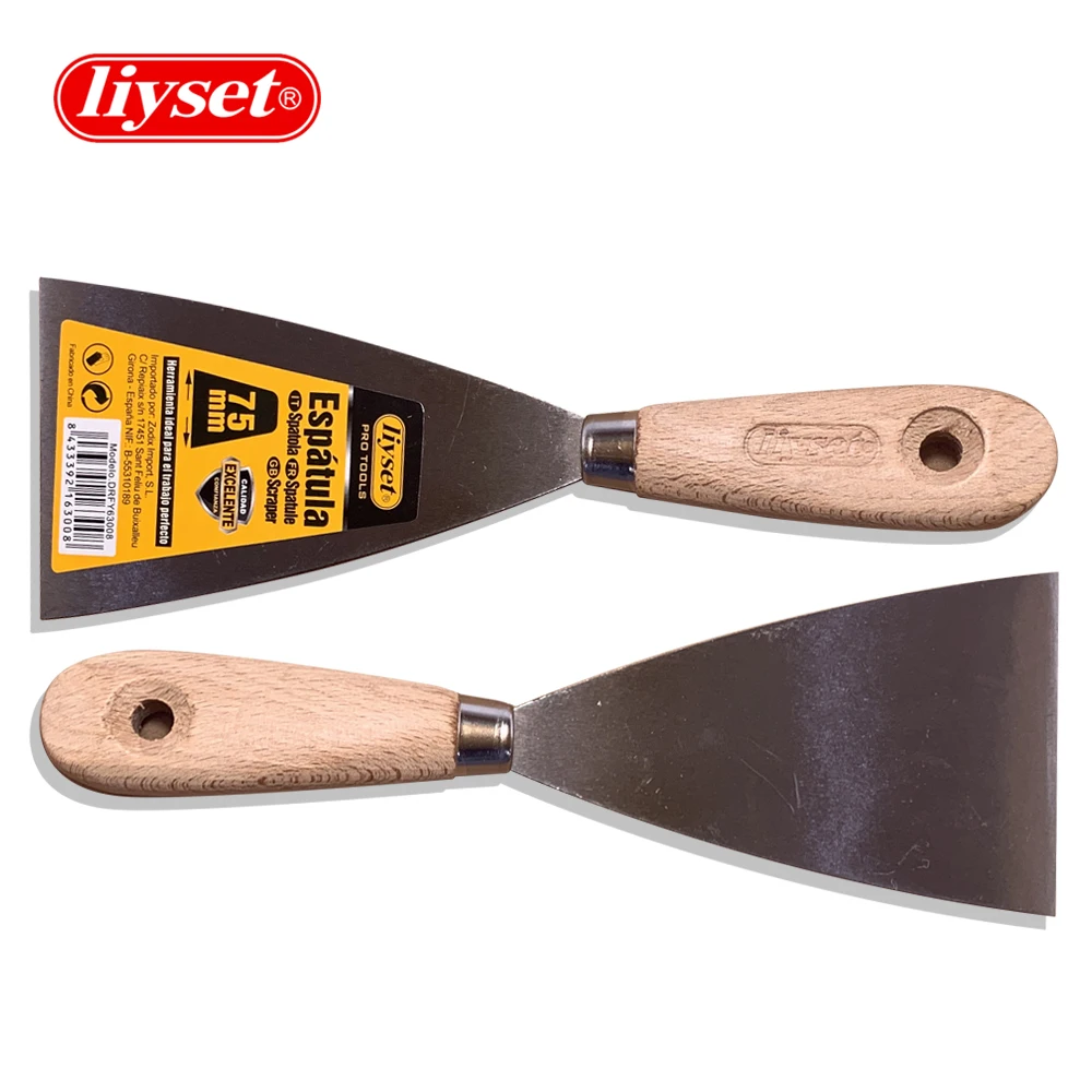 Стальная лопатка Liyset нож для нанесения шпатлевки инструмент покраски 1/2/3/4/5