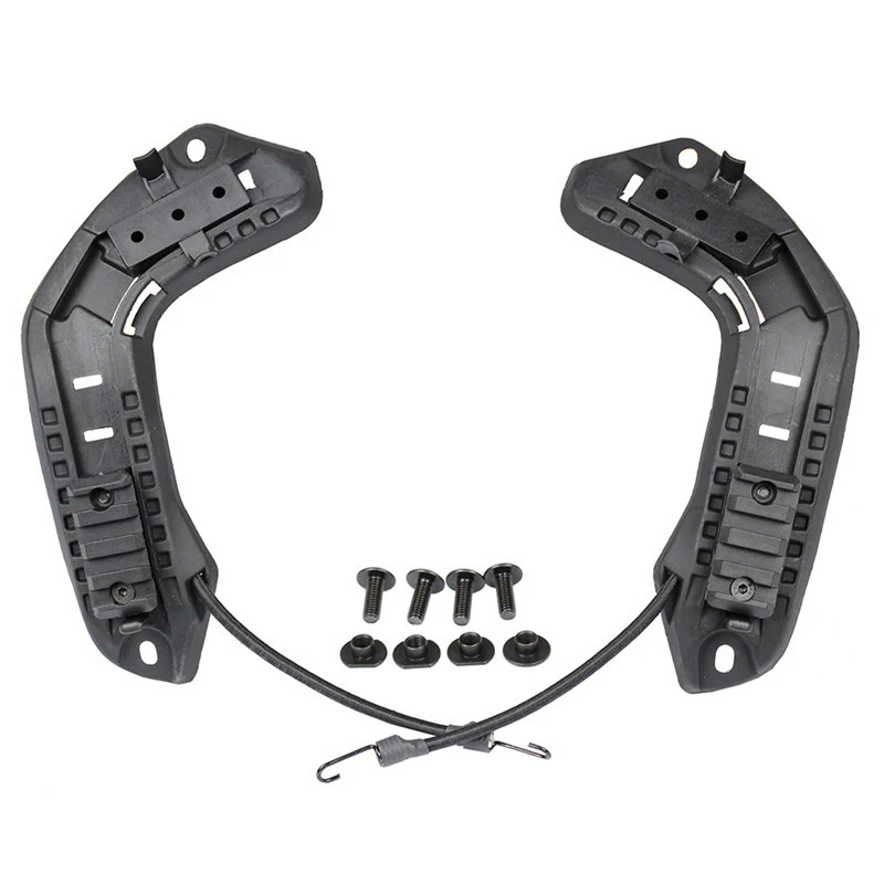 

Helmet Side Rail Mounting Adapter For OPS Core Helmet Guide Hunting Military Tactical Paintball Helmet Accessories