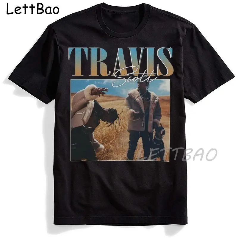 

2021 Fashion travis scott Teenage T shirt Man and woman hip-hop European and American street style Rapper Harajuku Tops