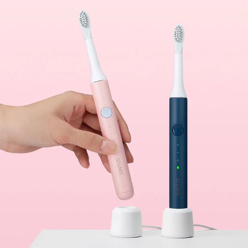 Xiaomi so white sonic электрическая зубная щетка перезаряжаемая Водонепроницаемая очистка ультра звуковая автоматическая зубная щетка EX3 sonic