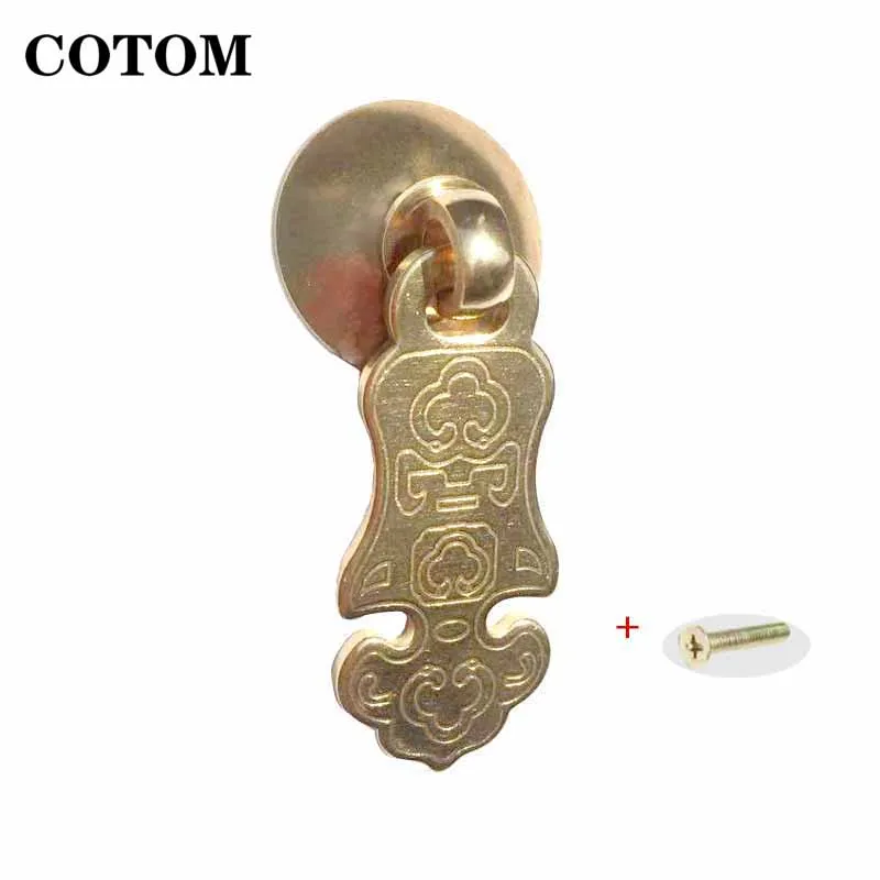 

1 PCS Brass Cabinet Knobs and Handle Antique Gold or Bronze Color Closet Door Drawer Knobs Wardrobe Pulls Furniture Handles