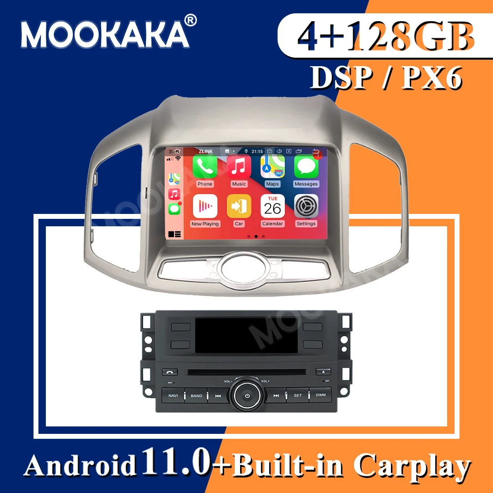 

Android 11 для Chevrolet Captiva GPS радио 4GB RAM + 64GB FLASH 8 Octa Core STEREO + DVR опционально