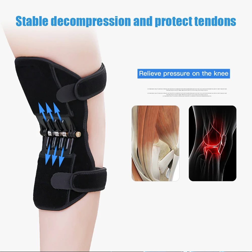 Защитный усилитель для коленного сустава OLIECO пружинный мощности подъемник