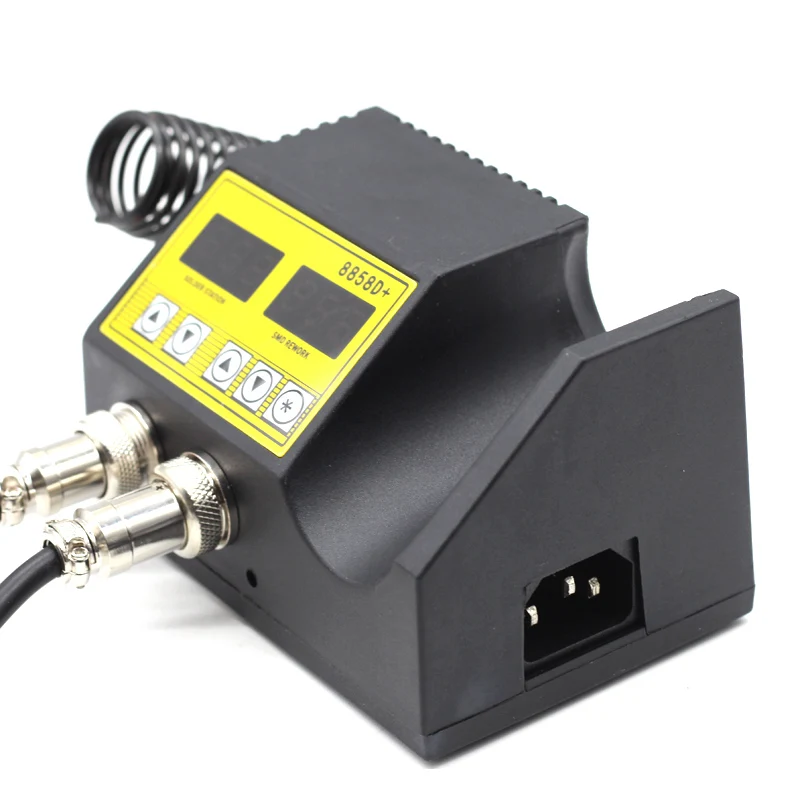 Портативная паяльная станция 2 в 1 BGA SMD 8858D демонтажная горячего воздуха пистолет