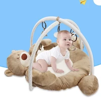 baby blanket infant play gym mat playmat activity gym floor mat for toddler kids soft sleeping mat with hanging toys