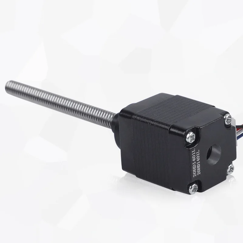 28 шаговый двигатель Линейный шаровой винт с резьбой 1 8 градусов двухфазный