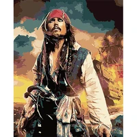 fsbcgt movie character captain diy painting by numbers adults drawing on canvas pictures by numbers home wall painting decor