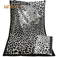 microfiber beach towel oversized 80x180cm 70x140cm black leopard print quick dry absorbent travel sports bath towel for adults