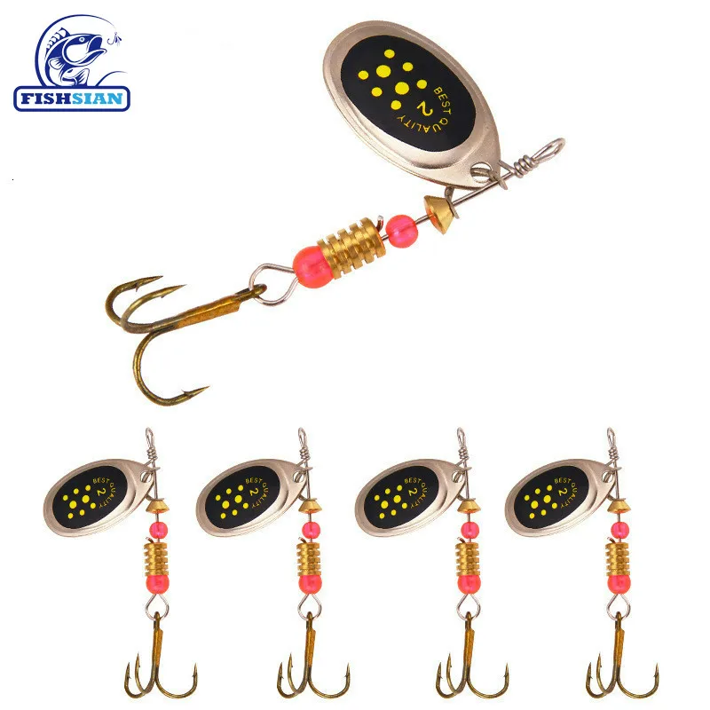 

Spinner Bait Fishing Lure Metal Lures Weights 5.5cm /3.1g Bass Fishing Articulos De Pesca Isca Artificial Spinner Blades Peche