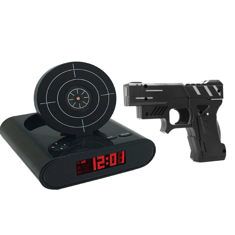 

Game Alarm Clock with Infrared-Laser - LED Digital Display Game Toys Gifts X37E