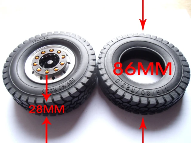 

Шины для колес tiiya, шины для колес диаметром 1,7 дюйма, размер колес 85 мм, размер колес 1,7 дюйма для радиоуправляемых грузовиков, 1/14