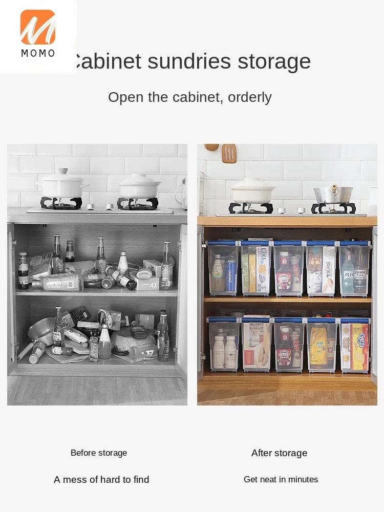 

Transparent Storage Basket Plastic Bathroom Storage Box Desktop Toy Sundries Small Storage Basket