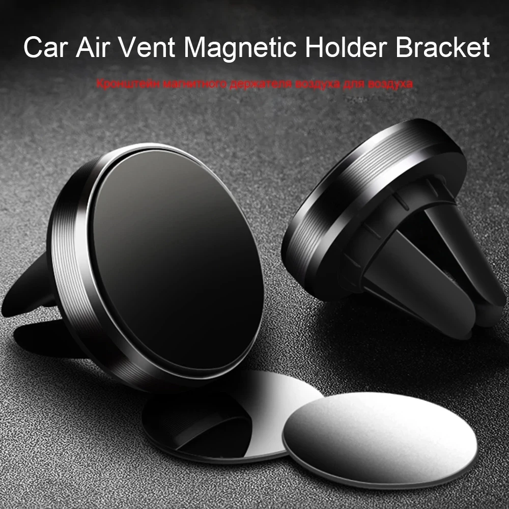 

New Mini Universal Car Phone Holder Ventilation Hole Mount Magnet Phone Holder