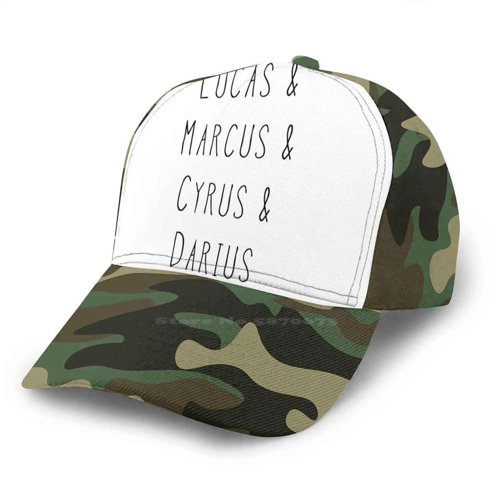 Бейсбольная кепка с изогнутым краем Маркус циррус и Дариус | Аксессуары для