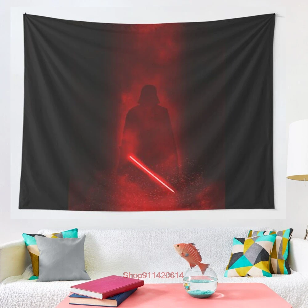 

Vader Minimal tapestry Psychedelic Colorful Wall Hanging Tapestries Dorm Wall Art Yoga Mat