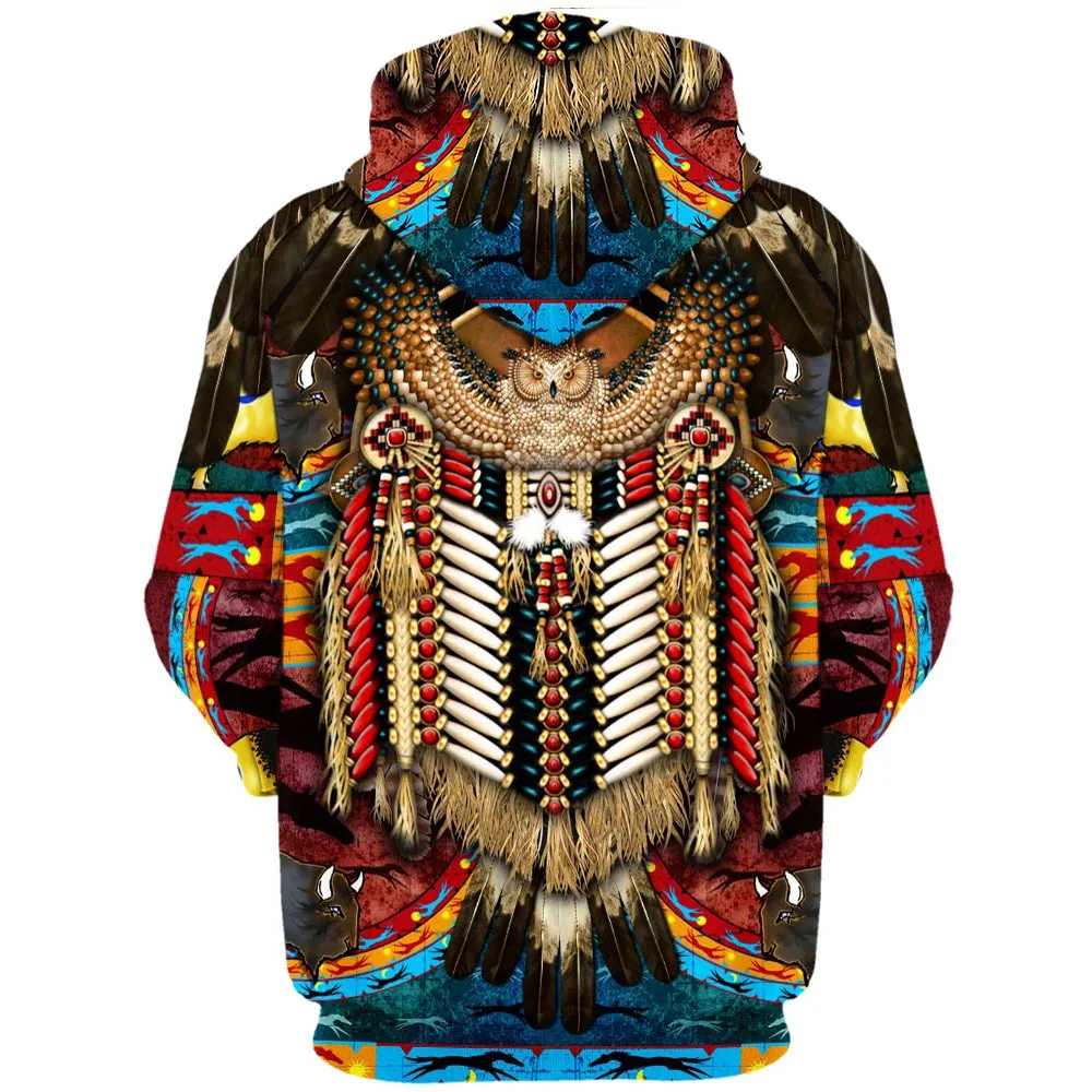 

Native Indian New Fashion Harajuku 3D full Printed Hoodie/Sweatshirt/Jacket/Men Women hiphop casual fit
