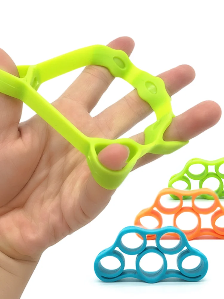 

Finger Resistance Band Grab Trainer Pull Ring Handle Extender Fitness Equipment Resistance Bands Yoga Sportswear