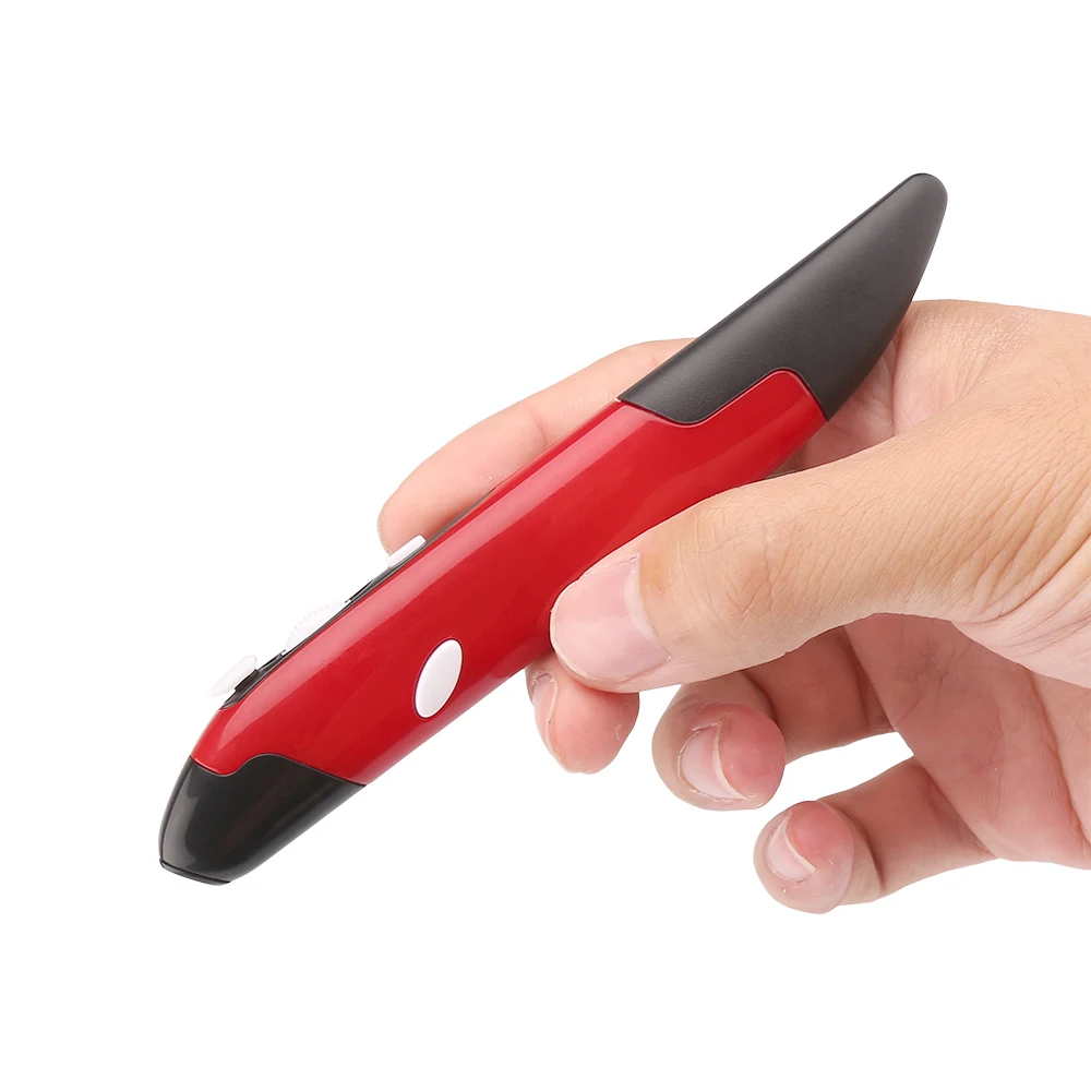 2 4G Мышь Беспроводной оптическая ручка воздушная регулируемый 500 / 1000 Точек на