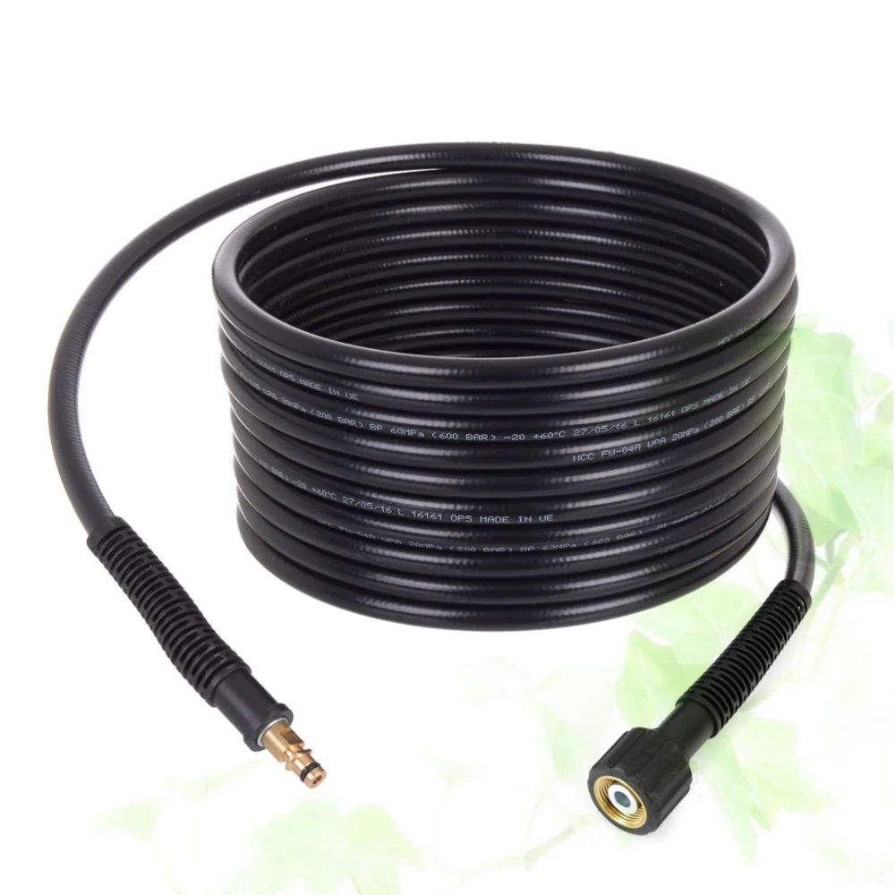 

5 Meters High Pressure Washer Hose Car Washer Water Cleaning Extension Hose Airless Paint Hose for High Pressure Cleaner Sprayer