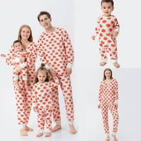 2021 christmas family matching outfits look father mother kids pajamas set baby romper mommy and me dog xmas pyjamas clothes