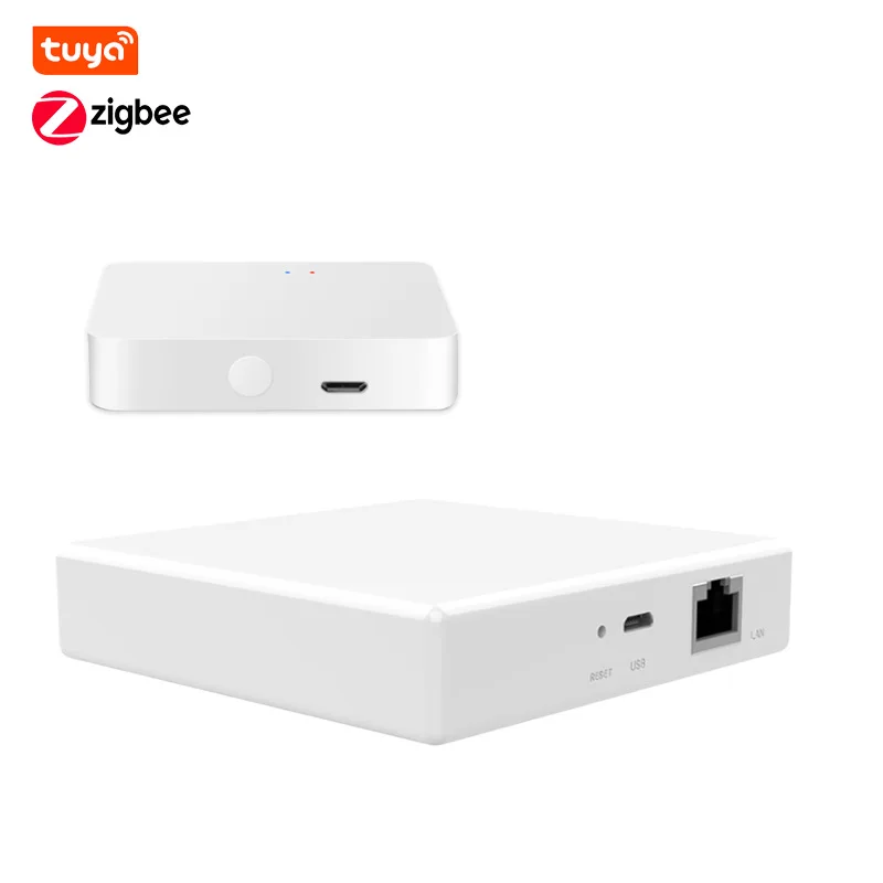 

Умный шлюз Tuya ZigBee, беспроводной проводной пульт дистанционного управления с приложением Smart Home Bridge, работает с Alexa Google Home