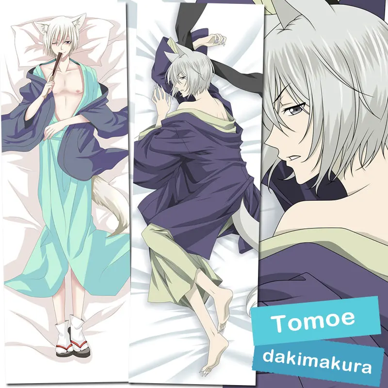 

Kamisama-funda de almohada japonesa para hombre, funda de almohada de Anime japonés hajimashita Tomoe, Dakimakura, funda de almo