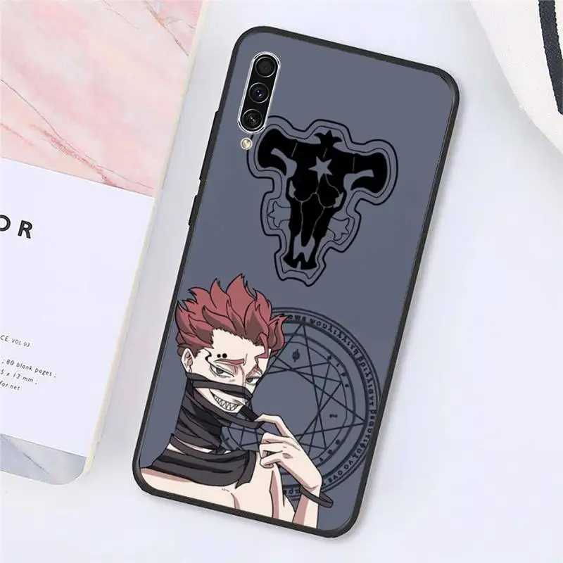 

Black Clover Zora Ideale Japan anime Phone Case For Samsung galaxy A S note 10 7 8 9 20 30 31 40 50 51 70 71 21 s ultra plus