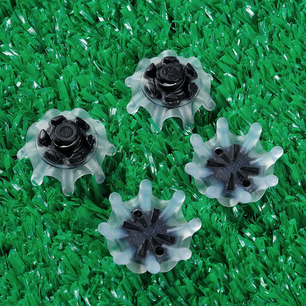 

20pcs Spikes Turn Fast Shoe Spikes Durable Replacement Set Ultra Thin Cleats Shoes Parts (Silver Grey)