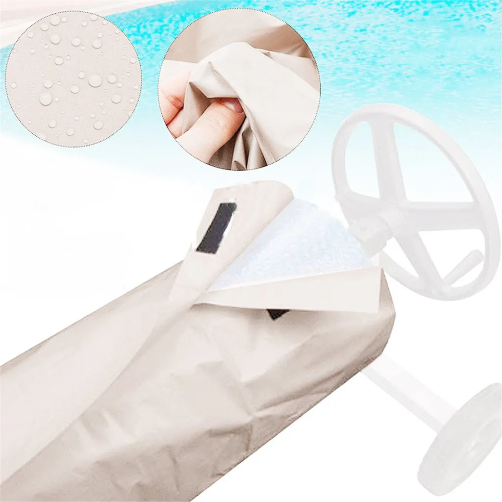 Солнечный защитный чехол для бассейна до 16 дюймов Пыленепроницаемый Чехол