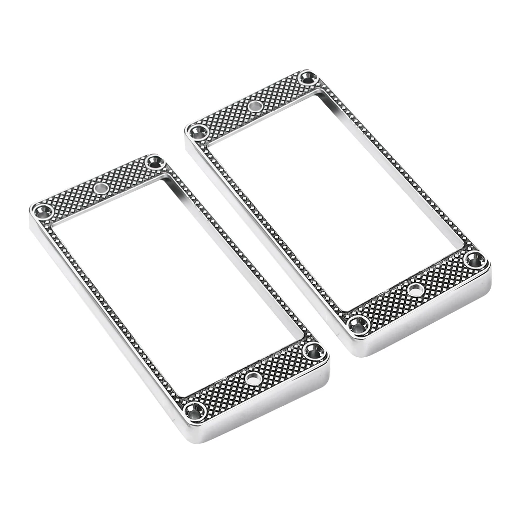 

2 Pieces Guitar Pickup Frame Mounting Ring Guitar Pickup Frames Guitar Parts