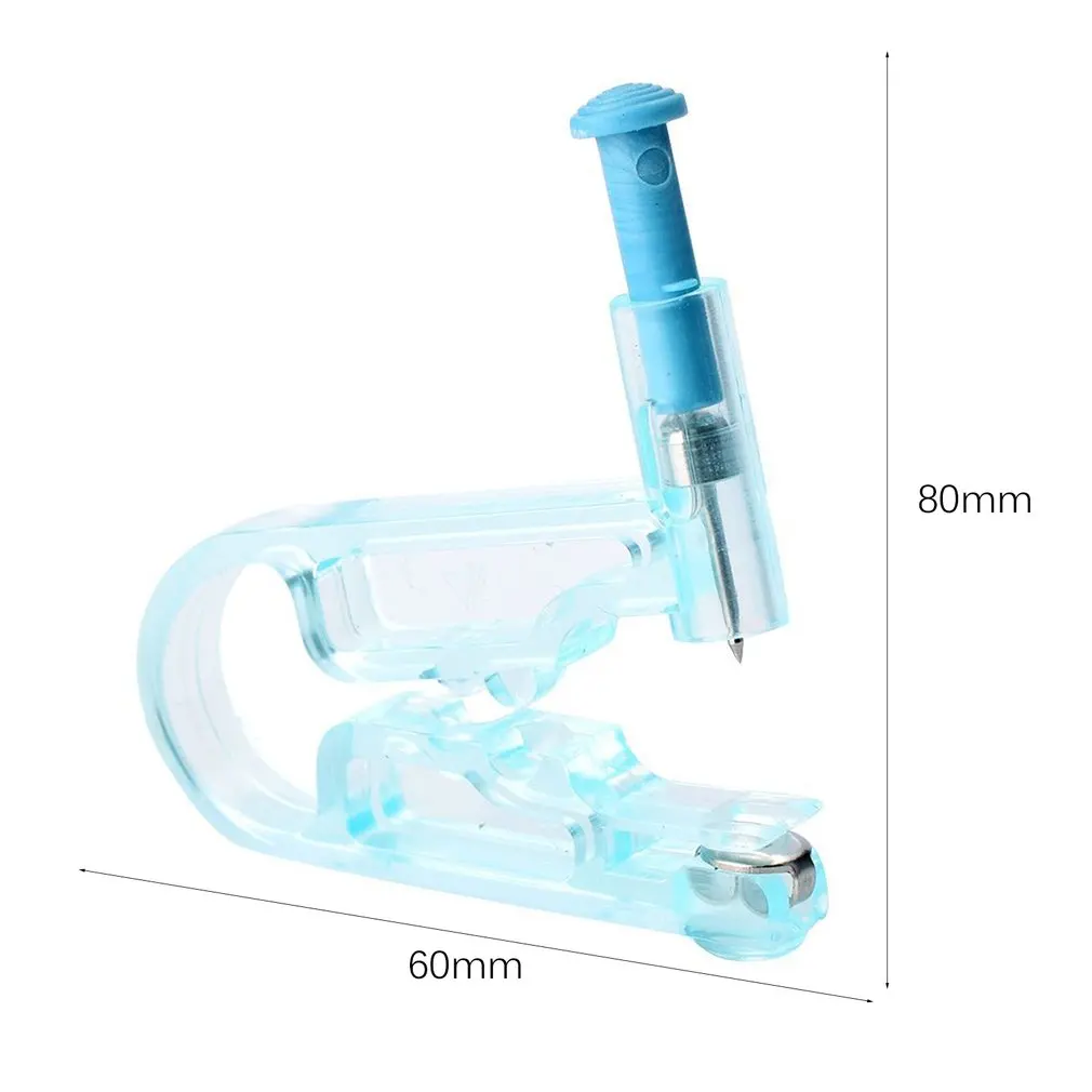 

1PC Disposable Ear Hole Piercing Gun Tool With Ear Stud Standard Sterilized No Pain Safety Sterile Asepsis Piercing Kit Hot Sell