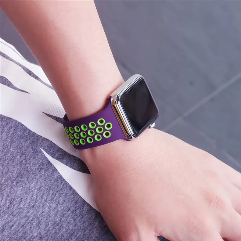 Ремешок для apple watch 5 4 3 ремешок 44 мм/40 мм iwatch ремешок 5 42 мм/38 мм correa силиконовый браслет аксессуары для часов