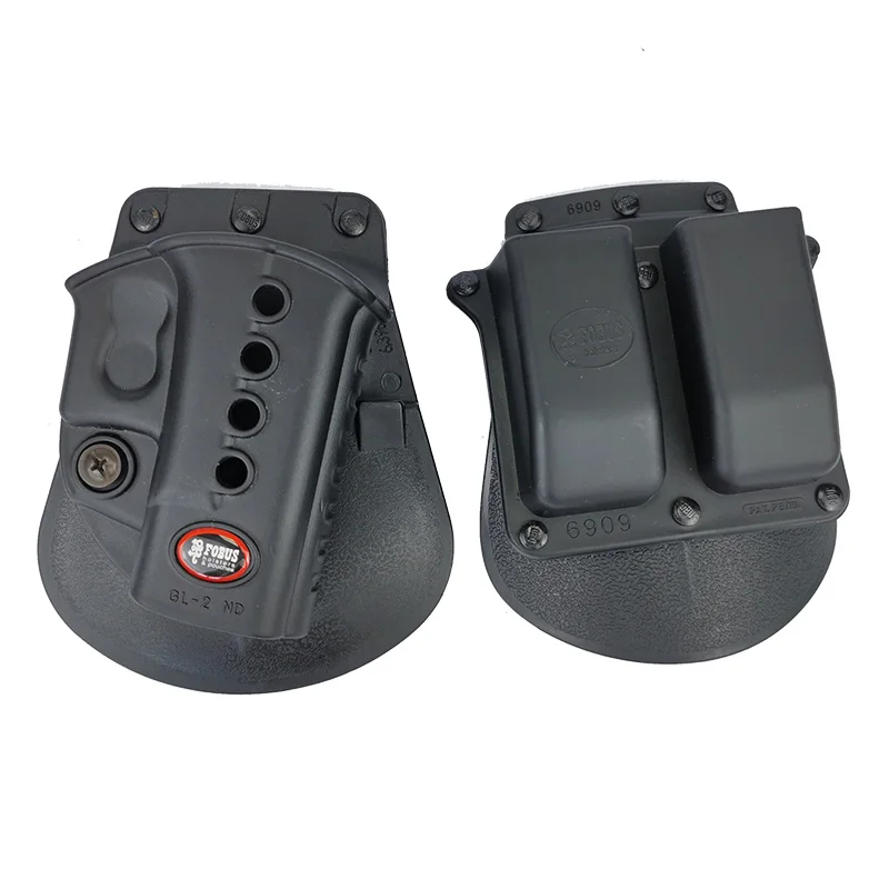 Чехол для охотничьего пистолета GLOCK 17/19 чехол RH и журнала кобура весла военный