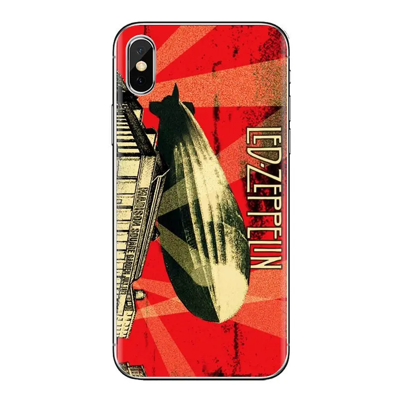 For Samsung Galaxy S2 S3 S4 S5 MINI S6 S7 edge S8 S9 Plus Note 2 3 4 5 8 Coque Fundas Housing Legend Band Led Zeppelin School Of |
