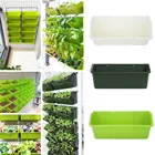 Настенный пластиковый горшок для детской комнаты, садовый подвесной цветочный горшок, уличное зеленое растение