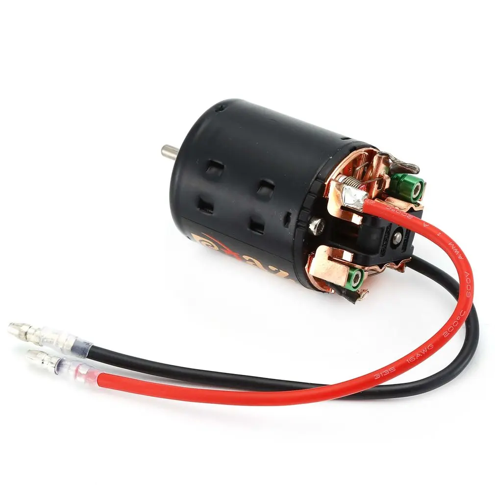 Щеточный двигатель RC 540 35T 45T 55T с контроллером скорости 320 водонепроницаемый ESC для
