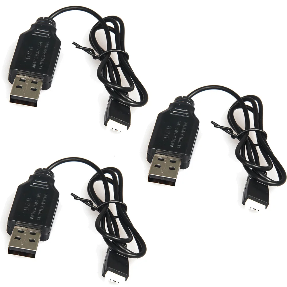 

3 шт 3,7 V Батарея Зарядное устройство кабель для Дрон Квадрокоптер с дистанционным управлением KY101 HJ14 S28 Батарея Зарядное устройство аксессуа...