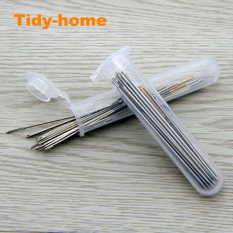 10 шт./лот коробка для хранения Швейных игл с перекрестными иглами бутылка