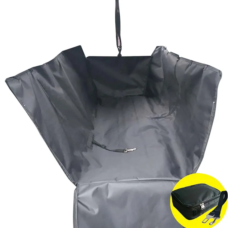 6 Переноска для домашних животных, ткань оксфорд, рисунок лапы, автомобильный чехол для домашних животных, чехол для сиденья для собак, автомобильное заднее сиденье, переноска, водонепроницаемый коврик для домашних животных, гамак, подушка, защита - Цвет: 6