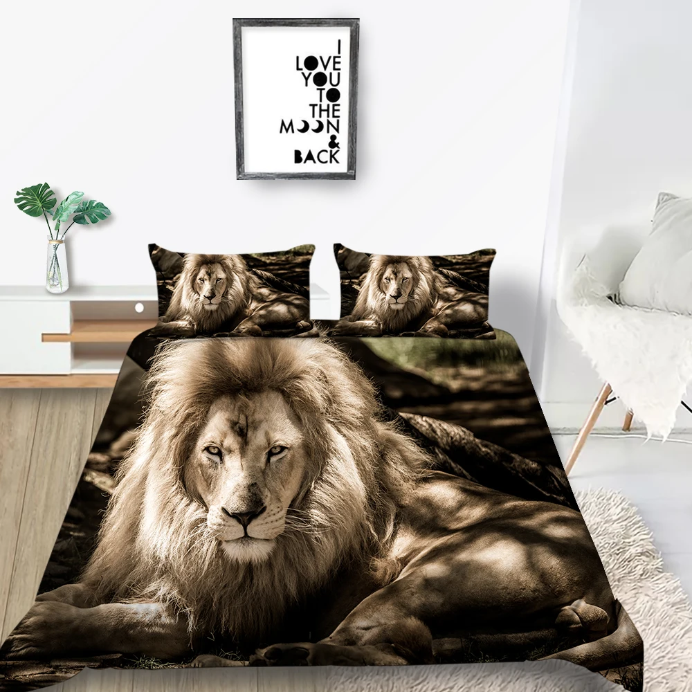 Комплект постельного белья королевского размера Модный 3D акварельный