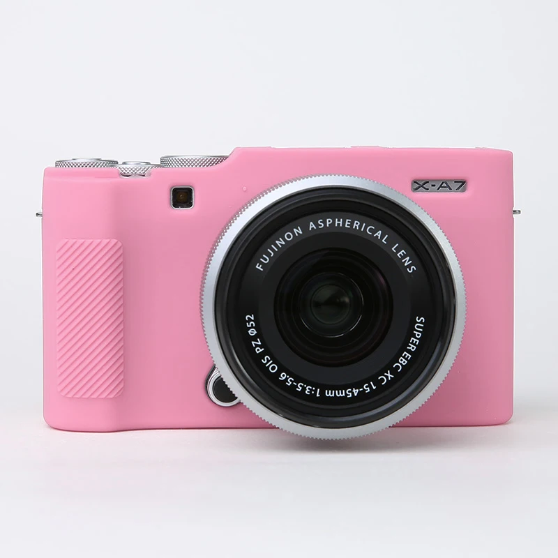 Мягкий силиконовый чехол для камеры резиновый чехол для Fujifilm XA7 Fuji XA-7 Pretective Чехол 9 цветов