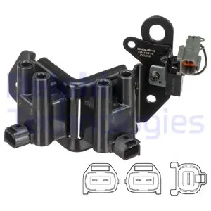 

DELPHI GN10414-12B1 COIL 00-06 ACCENT-GETZ 1.3-1.5
