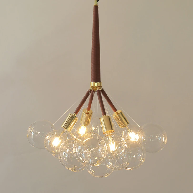 Люстры креативная современная светодиодная люстра трава Освещение Гостиная