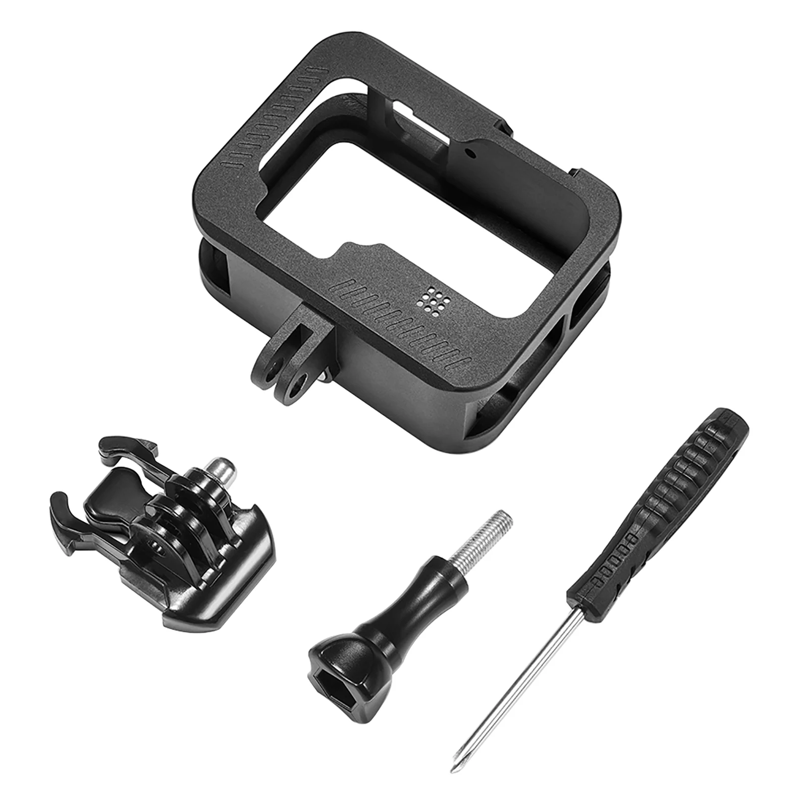 

Charging Port Housing Cage Scratch Resistant Easy Install Camera Accessories Aluminum Alloy Removable For GoPro Hero 9 Black