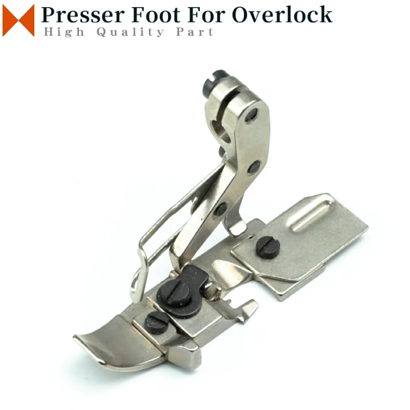 

Presser Foot For Overlock Sewing Machine Fit JACK 798D / E4 / 904E / C4 / C5 Pegasus EX5200 Use For 4 Thread Genuine Quality