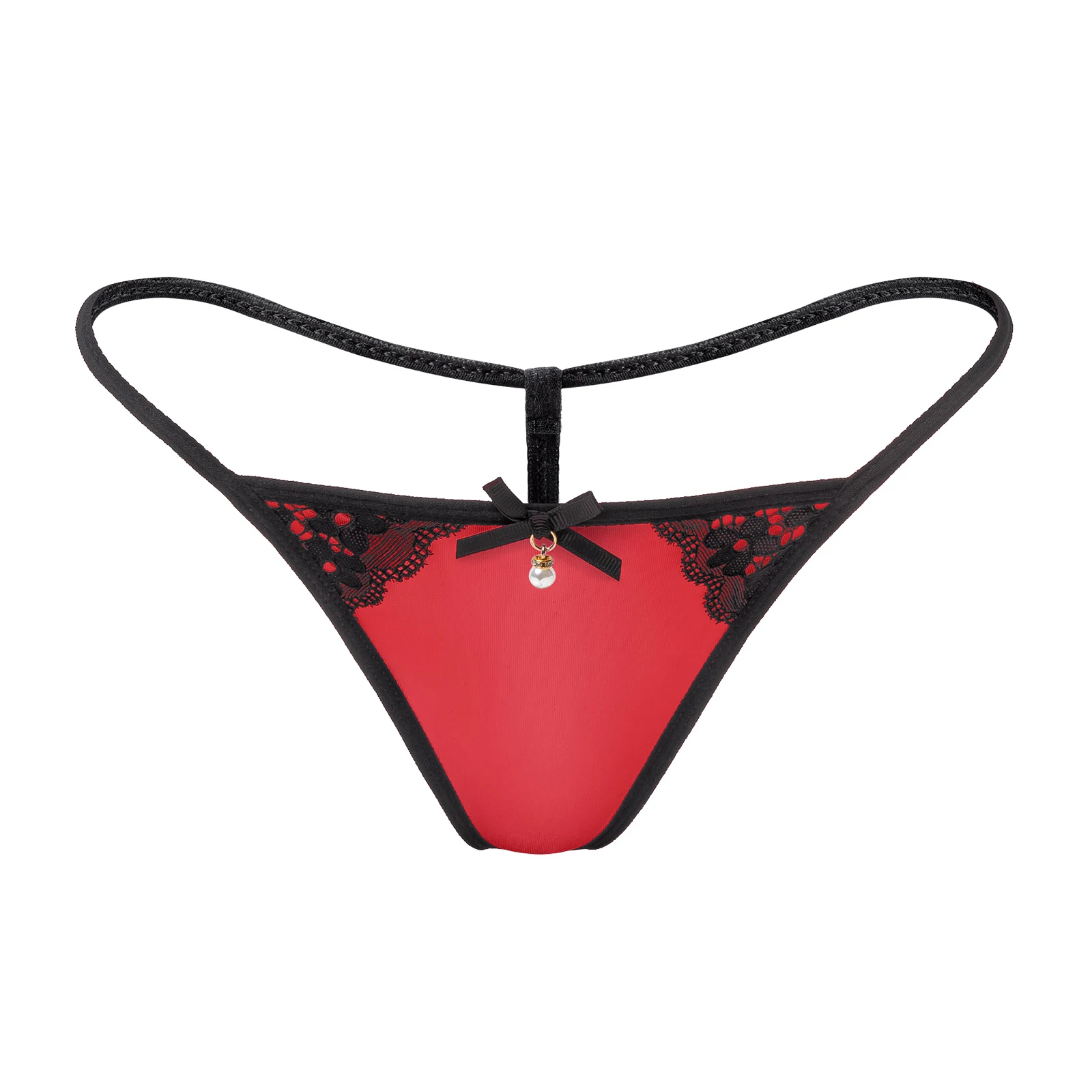 

1PC New Thin Strappy Women Thongs And G Strings Plus Size Low Rise Sexy Panties Bikini Underwear S-XL Solid Color Panties